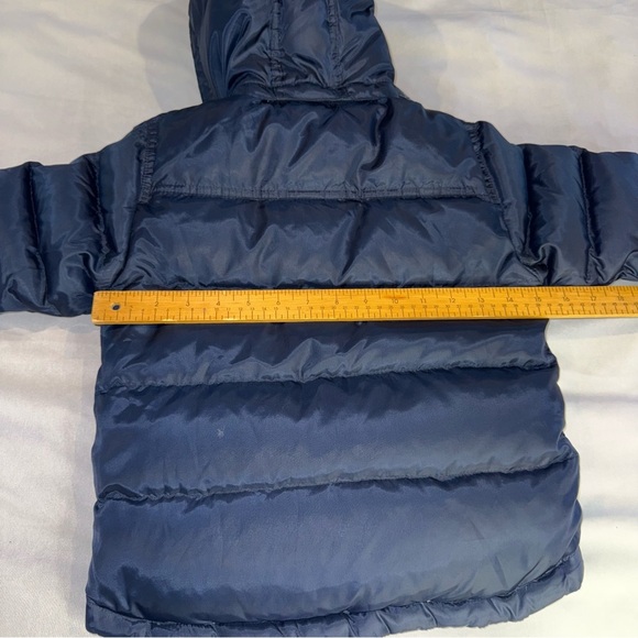 Baby GAP Jacket Kids Navy Puffer Winter Coat Down Filled Sz 3 Years - Picture 9 of 15